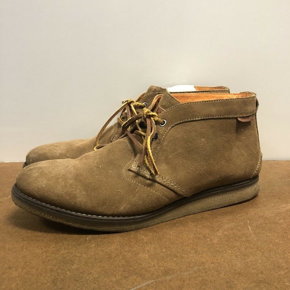 Wolverine Julian Crepe Mens Brown Suede Boots 11 main image 8